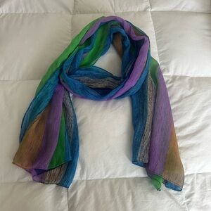 2 CHIC | Vibrant Multicolor Scarf